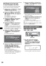 Preview for 88 page of Sony MEX-DV2000 - DVD Player With Radio Operating Instructions Manual