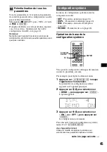 Preview for 105 page of Sony MEX-DV2000 - DVD Player With Radio Operating Instructions Manual