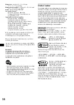 Preview for 116 page of Sony MEX-DV2000 - DVD Player With Radio Operating Instructions Manual