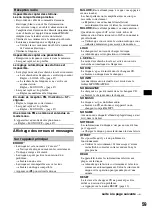 Preview for 119 page of Sony MEX-DV2000 - DVD Player With Radio Operating Instructions Manual