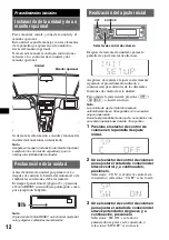 Preview for 136 page of Sony MEX-DV2000 - DVD Player With Radio Operating Instructions Manual