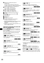 Preview for 146 page of Sony MEX-DV2000 - DVD Player With Radio Operating Instructions Manual