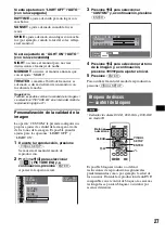 Preview for 151 page of Sony MEX-DV2000 - DVD Player With Radio Operating Instructions Manual