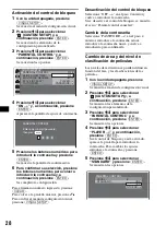 Preview for 152 page of Sony MEX-DV2000 - DVD Player With Radio Operating Instructions Manual