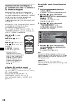 Preview for 162 page of Sony MEX-DV2000 - DVD Player With Radio Operating Instructions Manual