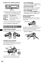 Preview for 176 page of Sony MEX-DV2000 - DVD Player With Radio Operating Instructions Manual