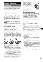 Preview for 177 page of Sony MEX-DV2000 - DVD Player With Radio Operating Instructions Manual