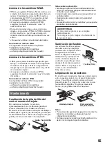 Preview for 179 page of Sony MEX-DV2000 - DVD Player With Radio Operating Instructions Manual