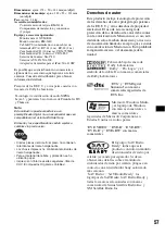 Preview for 181 page of Sony MEX-DV2000 - DVD Player With Radio Operating Instructions Manual