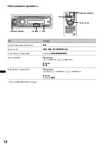 Preview for 18 page of Sony MEX-DV700 Operating Instructions Manual