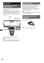 Предварительный просмотр 14 страницы Sony MEX-DV800 Operating Instructions Manual