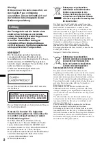 Предварительный просмотр 56 страницы Sony MEX-DV800 Operating Instructions Manual