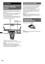 Предварительный просмотр 68 страницы Sony MEX-DV800 Operating Instructions Manual