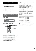 Предварительный просмотр 75 страницы Sony MEX-DV800 Operating Instructions Manual