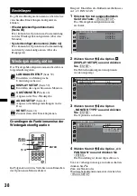 Предварительный просмотр 92 страницы Sony MEX-DV800 Operating Instructions Manual