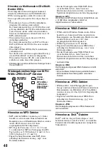 Предварительный просмотр 102 страницы Sony MEX-DV800 Operating Instructions Manual