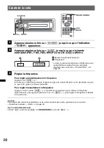 Предварительный просмотр 132 страницы Sony MEX-DV800 Operating Instructions Manual