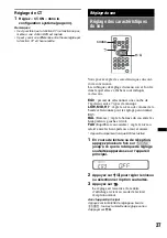 Предварительный просмотр 149 страницы Sony MEX-DV800 Operating Instructions Manual