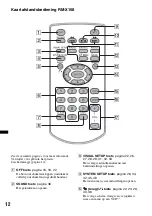 Предварительный просмотр 242 страницы Sony MEX-DV800 Operating Instructions Manual