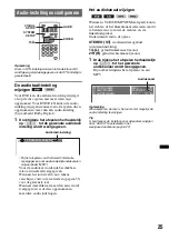 Предварительный просмотр 255 страницы Sony MEX-DV800 Operating Instructions Manual