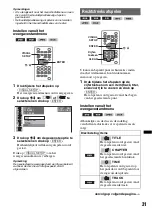 Предварительный просмотр 261 страницы Sony MEX-DV800 Operating Instructions Manual