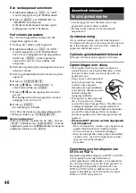 Предварительный просмотр 276 страницы Sony MEX-DV800 Operating Instructions Manual