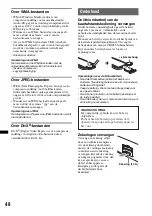 Предварительный просмотр 278 страницы Sony MEX-DV800 Operating Instructions Manual