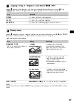 Предварительный просмотр 37 страницы Sony MEX-DV900 Operating Instructions Manual