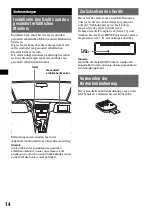 Предварительный просмотр 68 страницы Sony MEX-DV900 Operating Instructions Manual