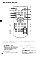 Предварительный просмотр 124 страницы Sony MEX-DV900 Operating Instructions Manual