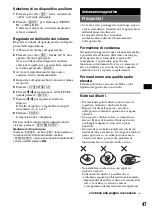 Предварительный просмотр 217 страницы Sony MEX-DV900 Operating Instructions Manual