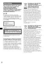 Предварительный просмотр 230 страницы Sony MEX-DV900 Operating Instructions Manual