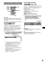 Предварительный просмотр 253 страницы Sony MEX-DV900 Operating Instructions Manual