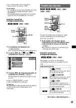 Предварительный просмотр 259 страницы Sony MEX-DV900 Operating Instructions Manual