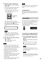 Предварительный просмотр 23 страницы Sony MEX-GS600BT Operating Instructions Manual