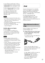 Предварительный просмотр 169 страницы Sony MEX-GS600BT Operating Instructions Manual