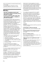 Предварительный просмотр 2 страницы Sony MEX-GS610BT Operating Instructions Manual