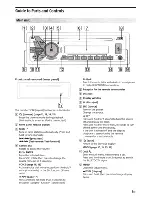 Preview for 5 page of Sony MEX-GS620BT Operating Instructions Manual