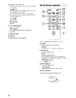 Preview for 6 page of Sony MEX-GS620BT Operating Instructions Manual
