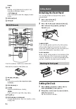 Preview for 6 page of Sony MEX-GS810BH Operating Instructions Manual