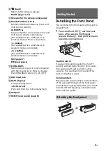 Preview for 7 page of Sony MEX-GS820BT Operating Instructions Manual