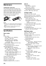 Preview for 26 page of Sony MEX-GS820BT Operating Instructions Manual