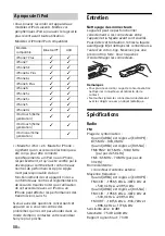 Preview for 118 page of Sony MEX-GS820BT Operating Instructions Manual