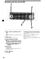 Предварительный просмотр 12 страницы Sony MEX-IHD Operating Instructions Manual