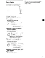 Предварительный просмотр 15 страницы Sony MEX-IHD Operating Instructions Manual