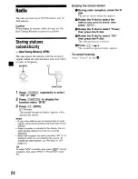 Предварительный просмотр 24 страницы Sony MEX-IHD Operating Instructions Manual