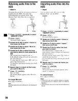 Предварительный просмотр 36 страницы Sony MEX-IHD Operating Instructions Manual