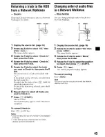 Предварительный просмотр 43 страницы Sony MEX-IHD Operating Instructions Manual