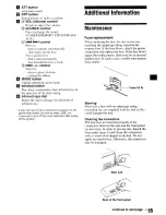 Предварительный просмотр 55 страницы Sony MEX-IHD Operating Instructions Manual