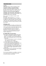 Preview for 4 page of Sony MEX-M100BT Operating Instructions Manual
